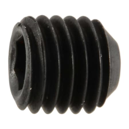 Midwest Fastener 1/4"-28 x 1/4" Steel Fine Thread Hex Socket Headless Set Screws 24 24PK 60867